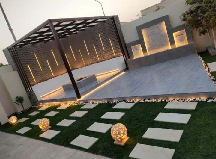 تنسيق حدائق منزلية الطائف