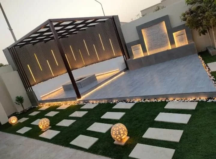 تنسيق حدائق منزلية الطائف